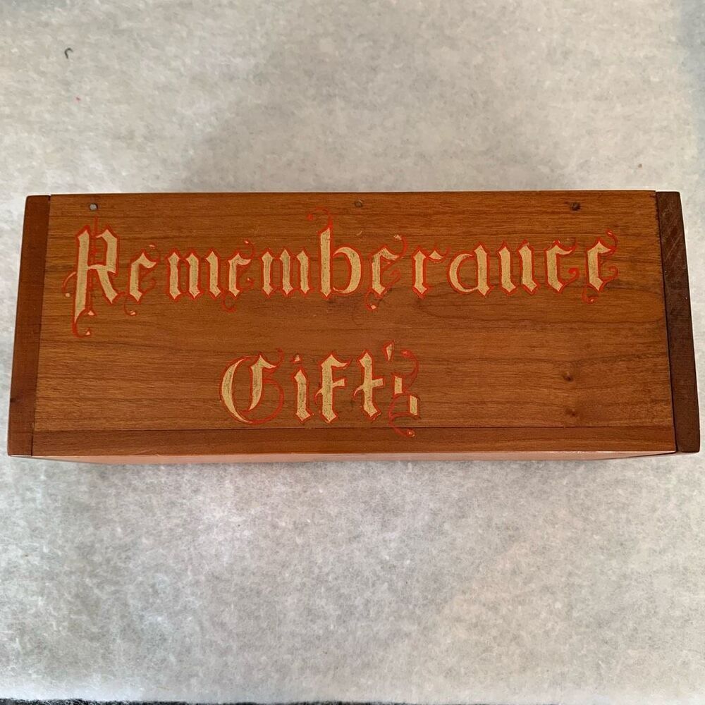 Rememberance Gifts Homemade Wood Bank Church Collection Box